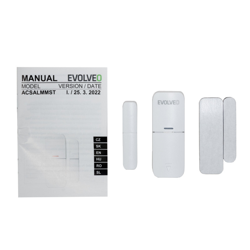 EVOLVEO bezdr. detektor otvorenia okien/dverí pre SecuPro/Alarmex Pro
