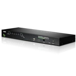 ATEN 8port USB+PS/2 KVM, OSD, rack 19"