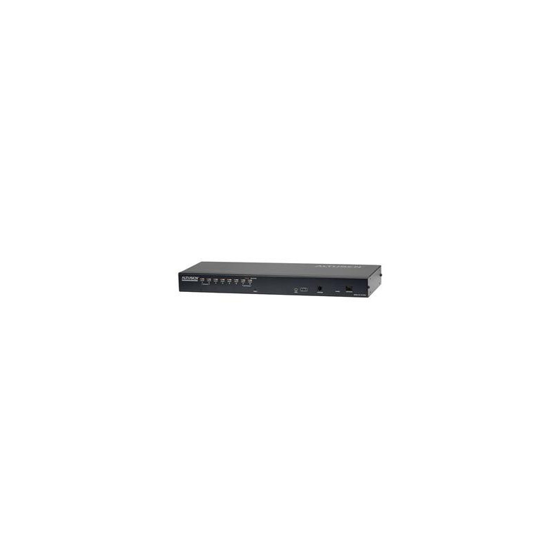Aten KVM 8port OverNET CAT5, PS/2 + USB, OSD, rack
