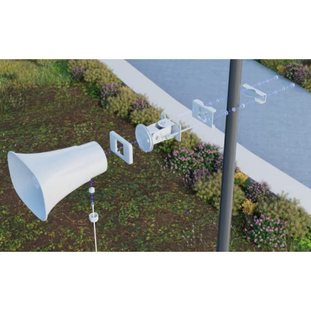 Ubiquiti UP-AI-Horn-Speaker-W - UniFi Protect AI Horn Speaker