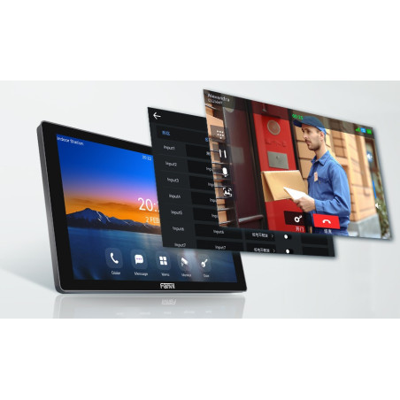 Fanvil i506W SIP vnútorná dotyková stanica, 10,1", Wi-Fi, PoE, 1080p