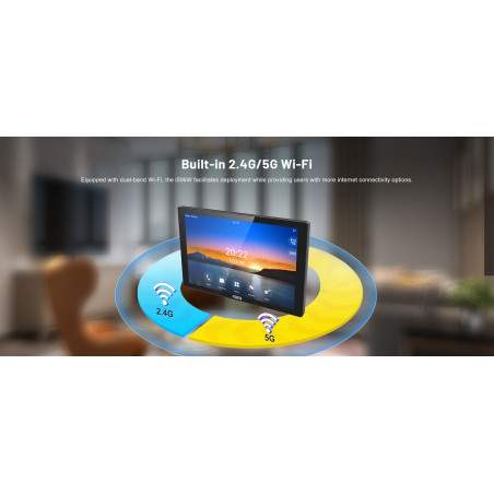Fanvil i506W SIP vnútorná dotyková stanica, 10,1", Wi-Fi, PoE, 1080p