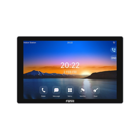 Fanvil i506W SIP vnútorná dotyková stanica, 10,1", Wi-Fi, PoE, 1080p