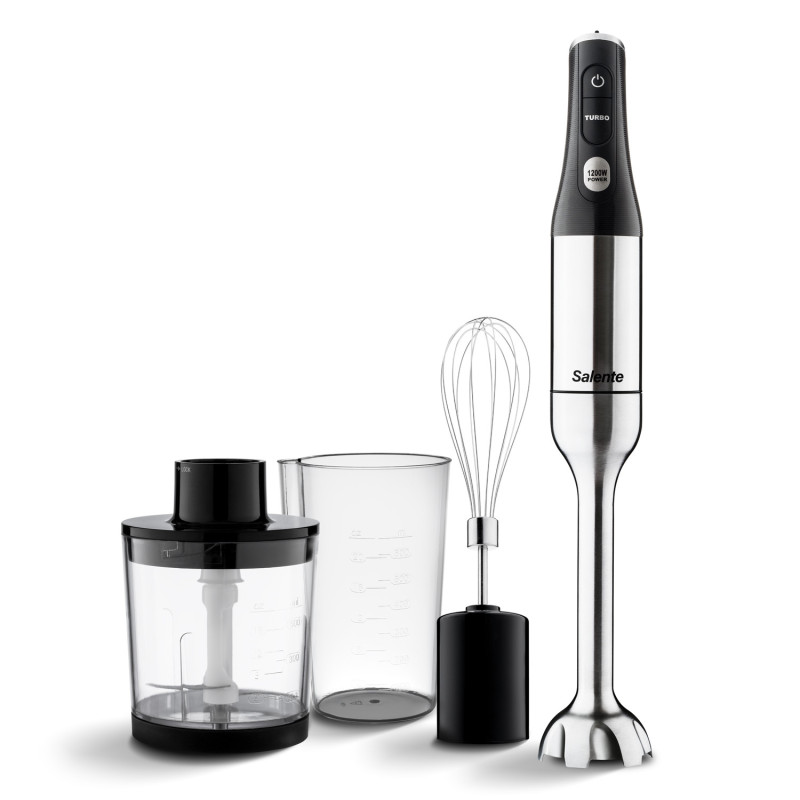 Salente Mixxo multifunkčný tyčový mixér 3v1, 1200 W, nerez, čierny