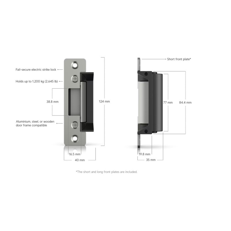 Ubiquiti UACC-Lock-Strike-Secure-15mm - Electric Lock