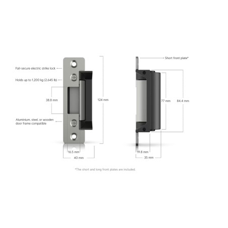 Ubiquiti UACC-Lock-Strike-Secure-15mm - Electric Lock