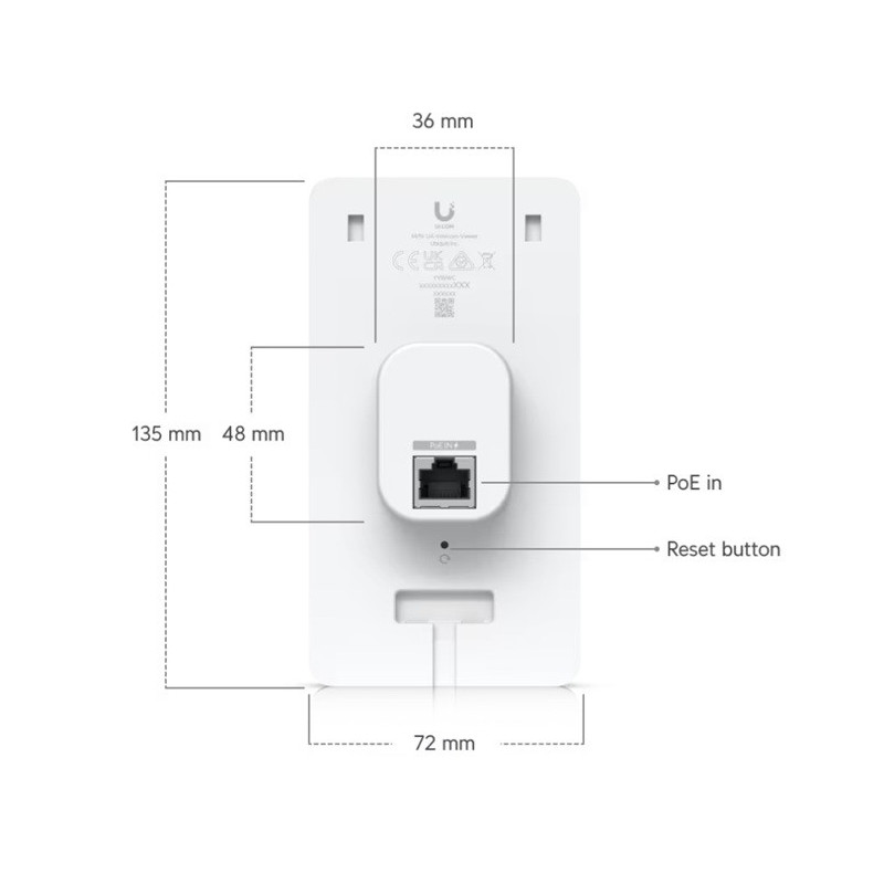 Ubiquiti UA-Intercom-Viewer-3 - UniFi Access Intercom Viewer 3-pack