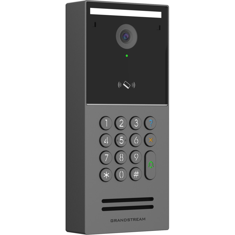 Grandstream GDS3725 dverové video interkom, 4MP, IC a ID karty, NFC, Bluetooth, IP66