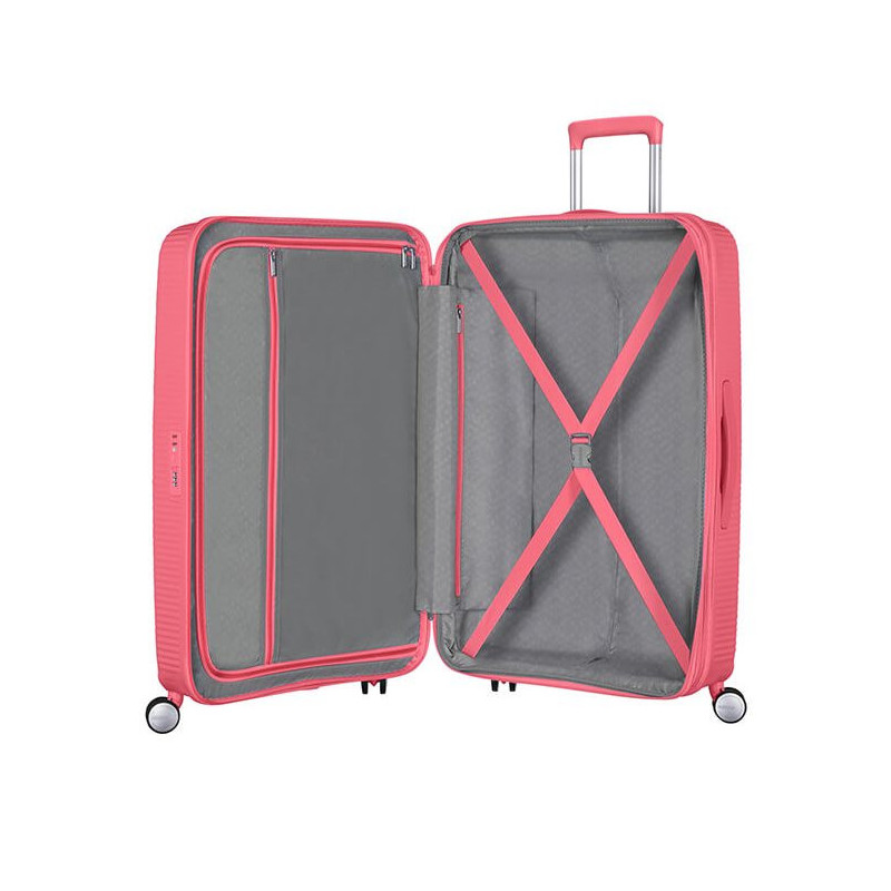 American Tourister Soundbox SPINNER 77/28 EXP TSA Sun Kissed Coral