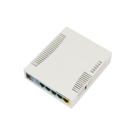 Mikrotik RB951Ui-2HnD,600MHz,128MB RAM,RouterOS L4