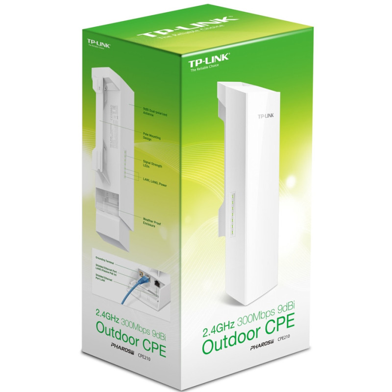 TP-Link CPE210 Outdoor 2,4GHz 300Mbps