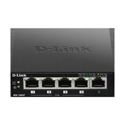 D-Link DES-1005P 5-port 10/100 switch, 4xPoE+,60W