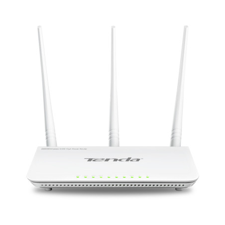 Tenda F3 (F303) WiFi N Router 802.11 b/g/n, 300 Mbps, WISP, Universal Repeater, 3x 5 dBi antény