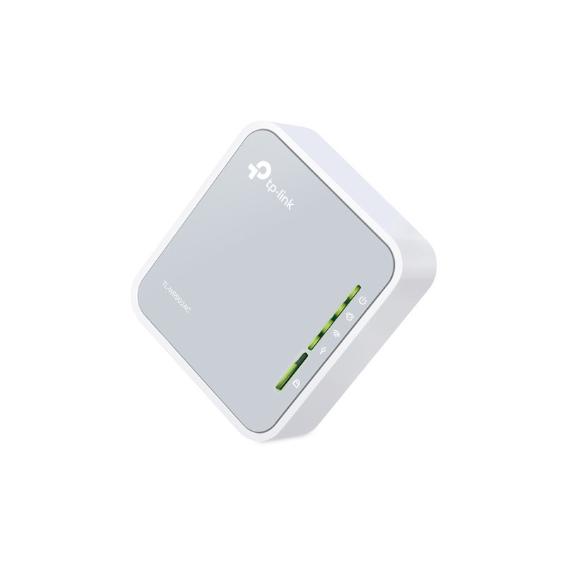 TP-LINK TL-WR902AC AC750 Mini Router/Extender/Klient/AP, 1xRJ45, 1xUSB 2.0