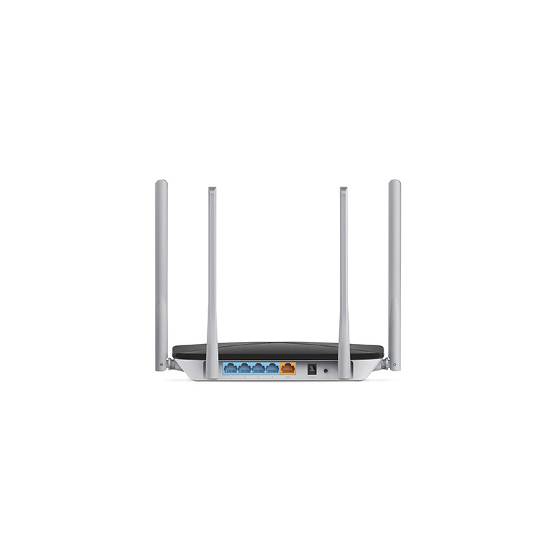 Mercusys AC12 1200Mb/s WiFi AC router, 5x10/100 RJ45, 4x anténa