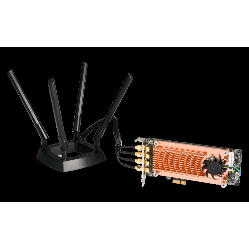 QNAP QWA-AC2600 - PCIe bezdrôtový sieťový adaptér (802.11n a 802.11ac) pre NAS alebo PC
