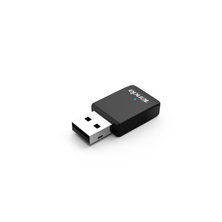 Tenda U9 WiFi AC650 USB adaptér, 633 Mb/s (433 + 200 Mb/s), 802.11 ac/a/b/g/n, OS Win XP/7/8/10/11
