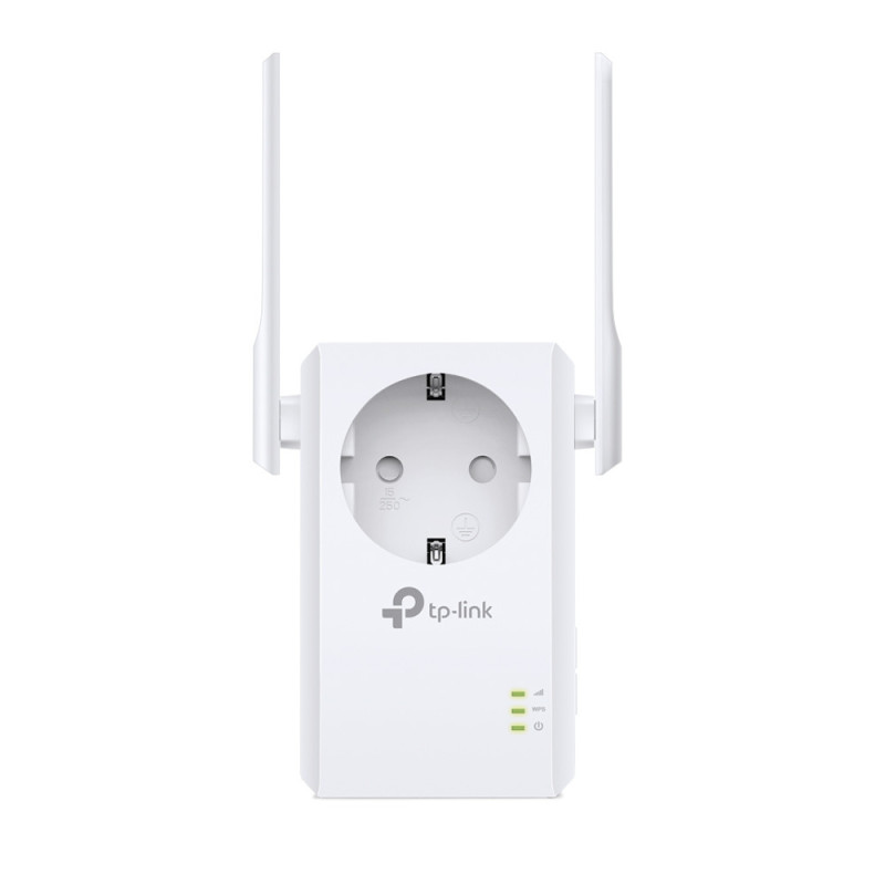 TP-Link TL-WA860RE 300Mb/s Wifi N Range Ext./AP, 1x10/100 RJ45, s priechodnou zásuvkou, power schedule