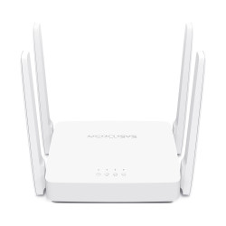 Mercusys AC10 AC1200 router, 2xLAN, 1xWAN, 4x pevná anténa