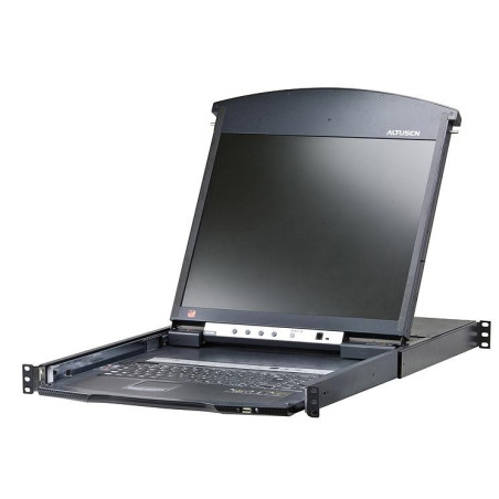 Aten 16-port Cat.5 KVM PS/2+USB, 19" LCD, touch