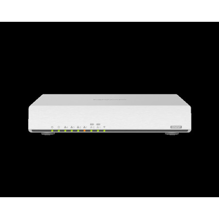 QNAP Wi-Fi 6 SD-WAN router QHora-301W (4x GbE / 2x 10GbE / 2x USB 3.2 / 8 interných antén)