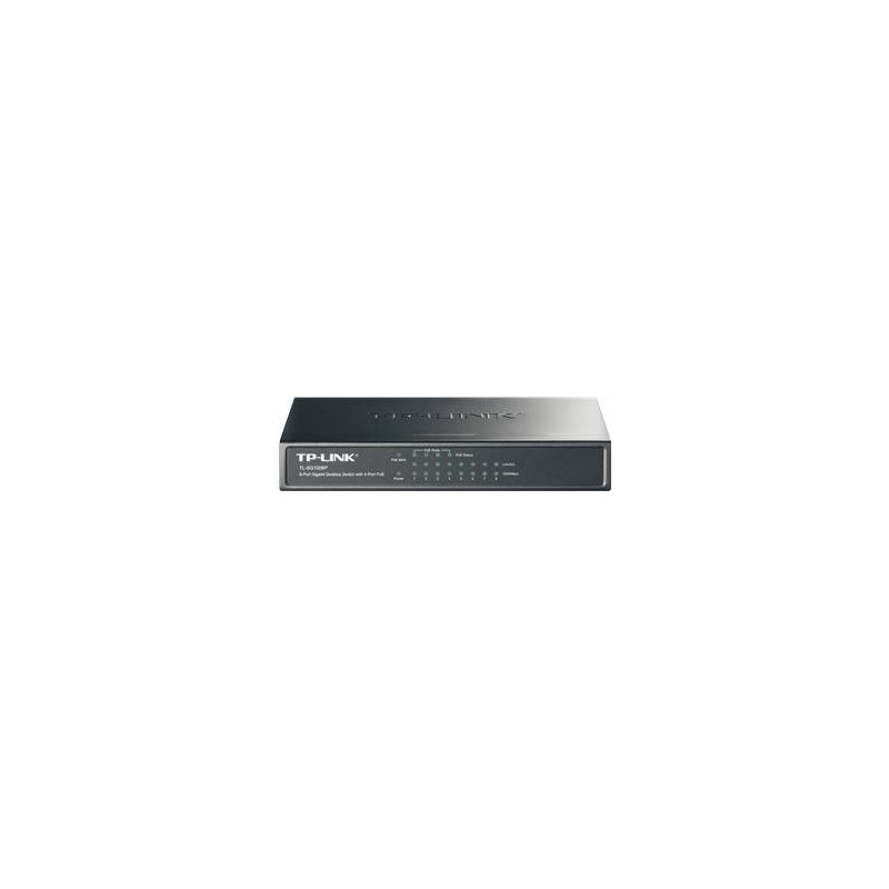 TP-Link TL-SG1008P 8xGB (4xPOE) 64W Desktop fanless Switch