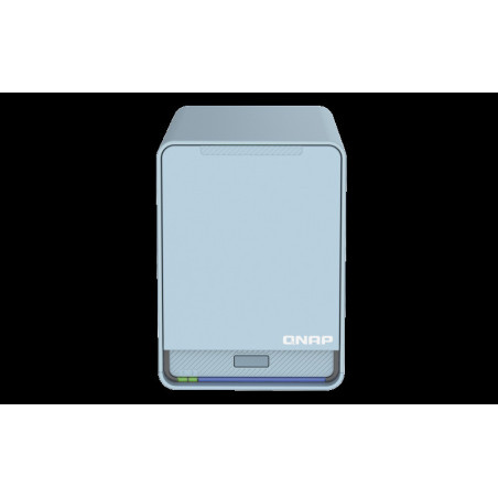 QNAP trojpásmový Wi-Fi SD-WAN Mesh AC2200 router/NAS - QMiroPlus-201W (2x SATA / 1x 2,5GbE / 4x GbE)