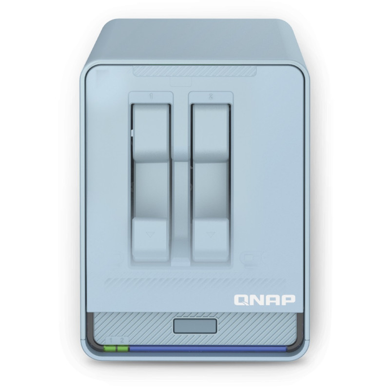QNAP trojpásmový Wi-Fi SD-WAN Mesh AC2200 router/NAS - QMiroPlus-201W (2x SATA / 1x 2,5GbE / 4x GbE)