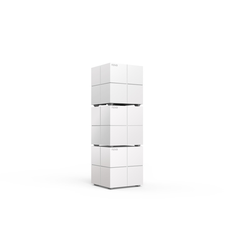 Tenda Nova MW6 (3-pack) WiFi AC1200 Mesh Gigabit systém, MU-MIMO, 6x GLAN/GWAN, SMART CZ aplikácie