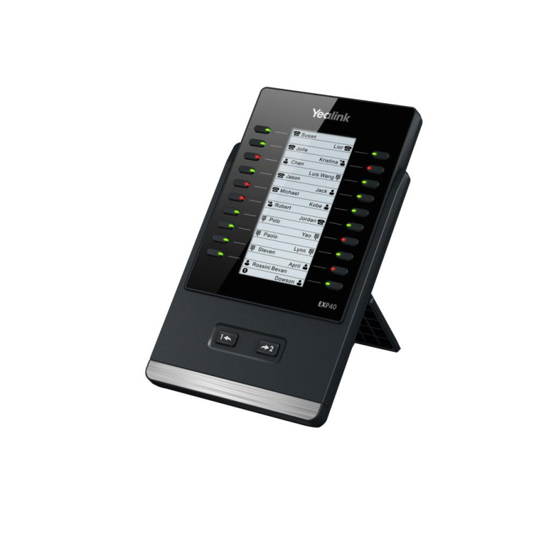Yealink EXP40 exp. modul s LCD, 20 hr., k tel. T46G a T48G