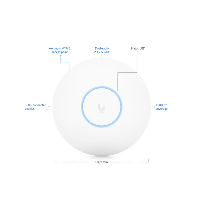 Ubiquiti U6-PRO - UniFi 6 Pro Access Point