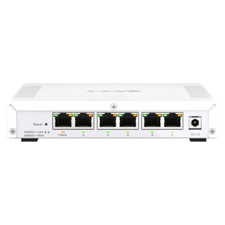 QNAP SD-WAN router QHora-321 (4jadrový procesor, 4GB DDR4 RAM, 6x 2,5GbE)
