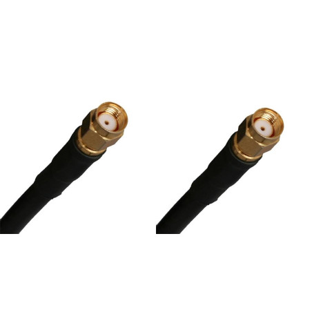 Pigtail RF240 5m - RSMA male / RSMA male (dierka)