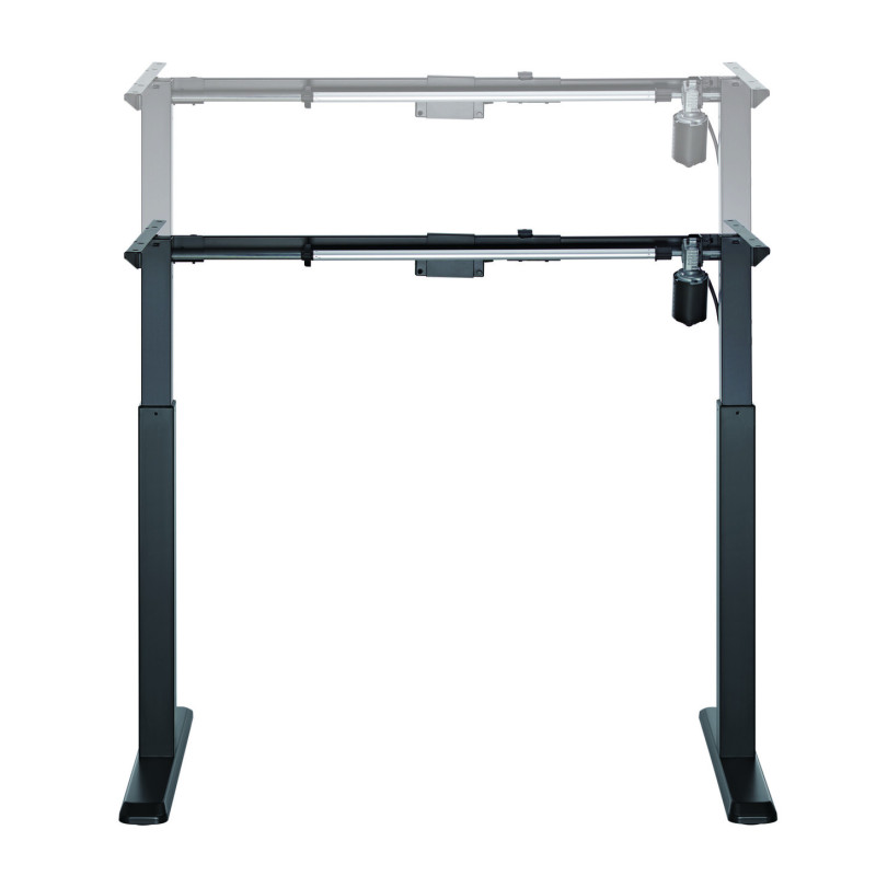Výškovo nastaviteľná stolová podnož Brateck S03-22DE 1 motor rozsah 710-1190 mm nosnosť 80 kg
