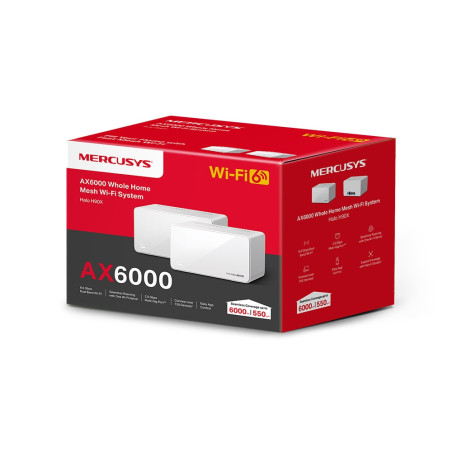 Halo H90X(2-pack) 6000Mbps Home Mesh Wifi6 systém