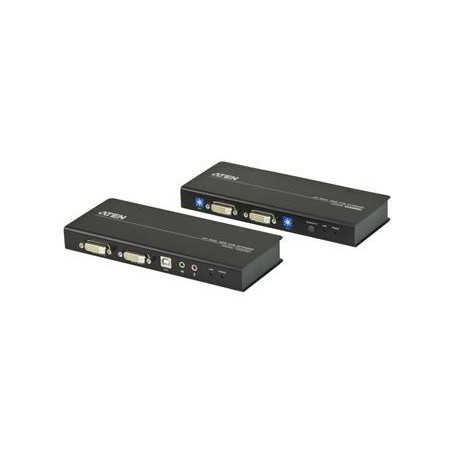ATEN Extender PC-konzola Dual DVI až 60m, USB