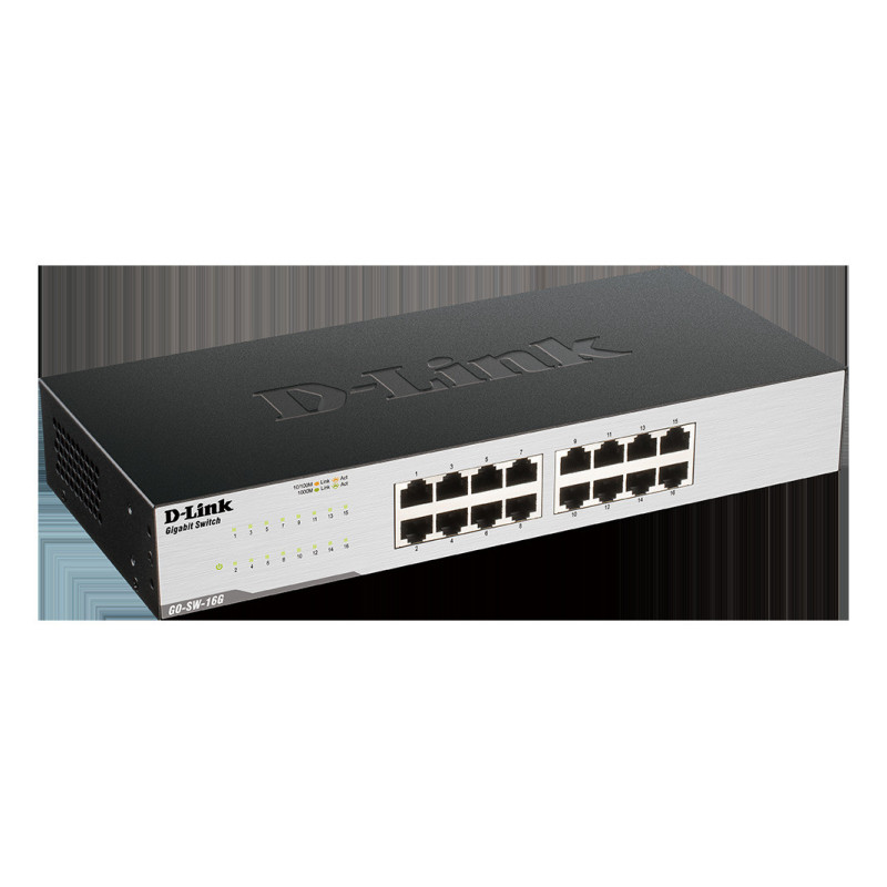 D-Link GO-SW-16G 16-Port GIGABIT DESKTOP SWITCH