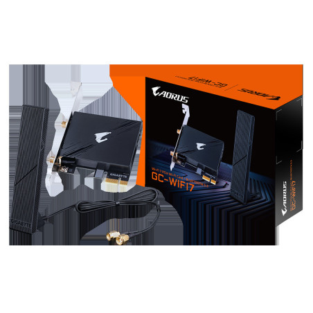 GIGABYTE PCI-E Wifi+BT 5800 MBps Wi-Fi 7 BT 5.3
