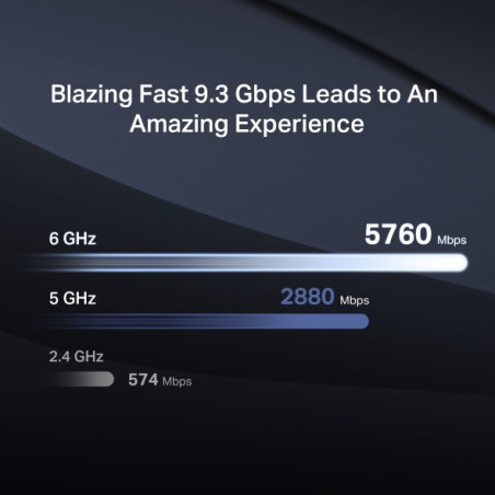 Mercusys MR47BE BE9300 Tri-Band Wifi7 Router