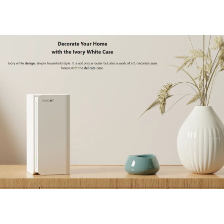 Tenda Nova MX21 Pro (2-pack) WiFi6E AXE5700 Mesh Gigabit systém, 6x GLAN/GWAN, WPA3, VPN, CZ app