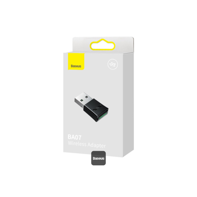 Baseus bezdrôtový bluetooth adaptér BA07 čierny