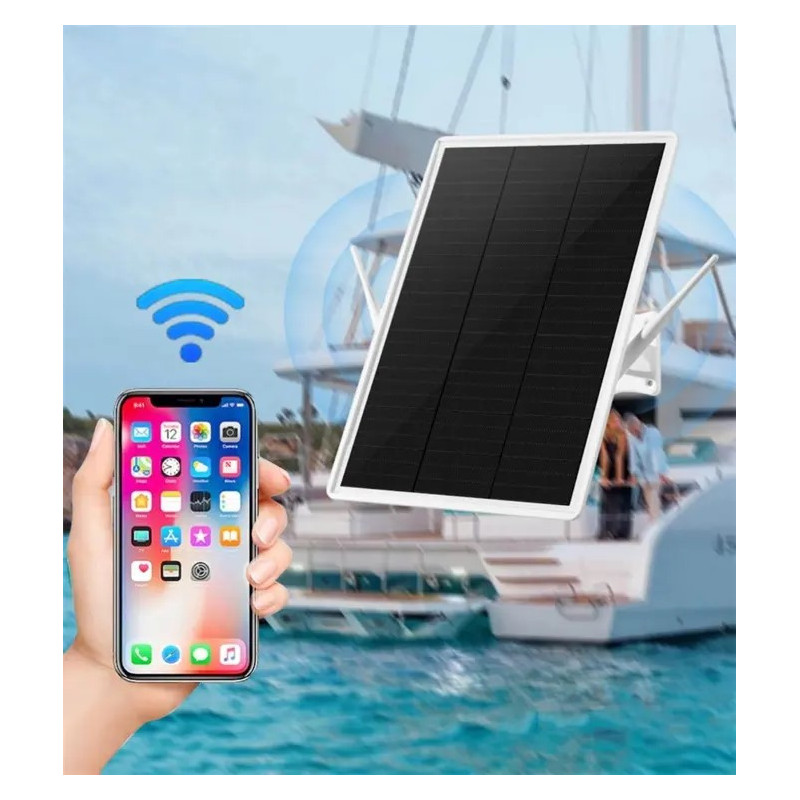 Solárny router Viking R09 4G/solárne napájanie/WiFi až pre 8 zariadení/download - 15Mbps