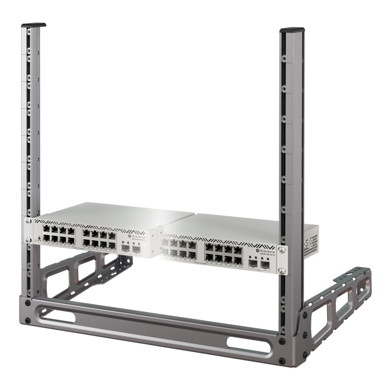 MikroTik RMK-2x10/19 - 10" Sada pre montáž 2x CSS318-16G-2S+IN do 1U 19" Racku
