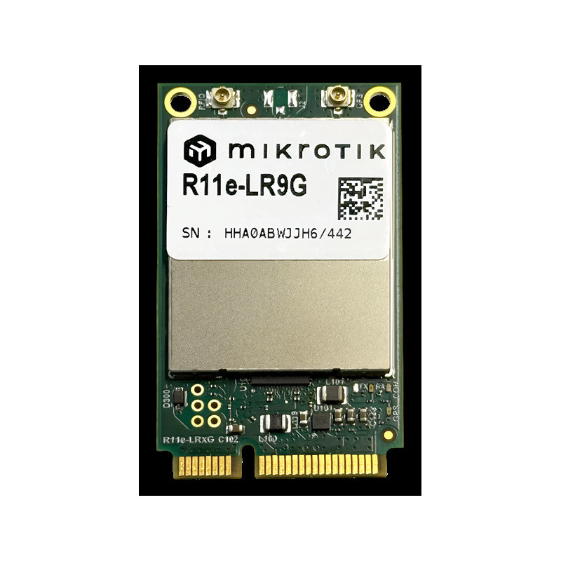 MikroTik R11e-LR9G, LoRa miniPCI-e card pre 902-928MHz