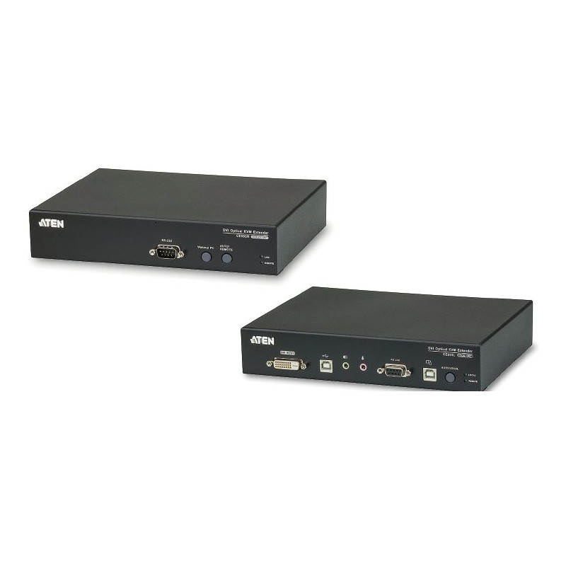 ATEN Extender PC-konzola DVI po optike do 20km