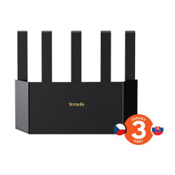 Tenda TE3L BE3600 WiFi 7 Mesh Router, 3570 Mb/s, 3x GWAN/GLAN, IPv6, VPN, WPA3, Wi-Fi+, CZ app