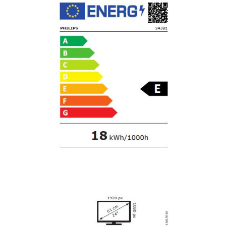 Philips/243B1/00/23,8"/IPS/FHD/75Hz/4ms/Black/3R