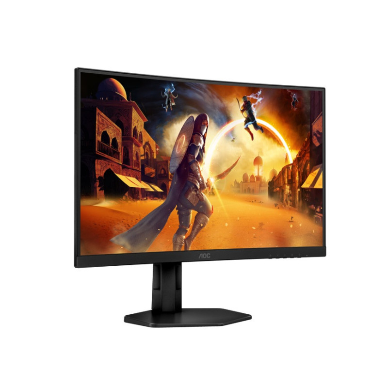 AOC AGON/Gaming CQ27G4X/27"/VA/QHD/180Hz/1ms/Black/3R