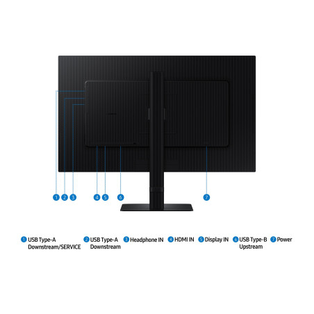 Samsung ViewFinity S6/S60D/27"/IPS/QHD/100Hz/5ms/Black/3R