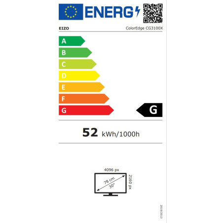 EIZO ColorEdge/CG3100X/30,5"/IPS/UHD/61Hz/15ms/Čierna/5R